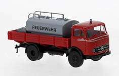 101-48047 - H0 - Mercedes LP 328 Pritsche mit Aufsatz-Tank 1960, Feuerwehr